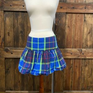 Hollister plaid skirt